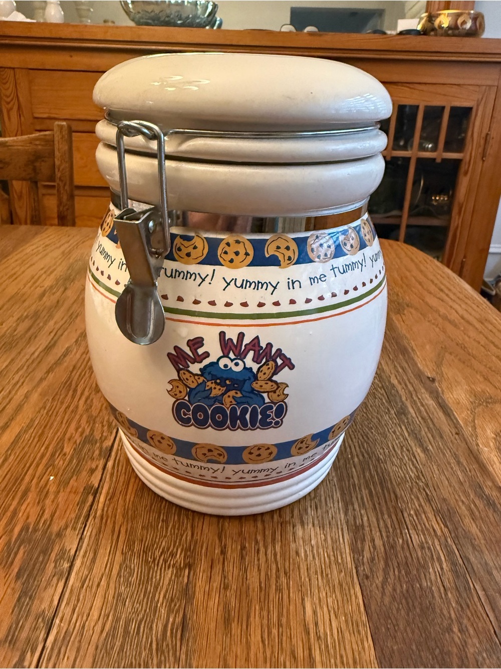 2006 Sesame Street Cookie Monster Cookie Jar